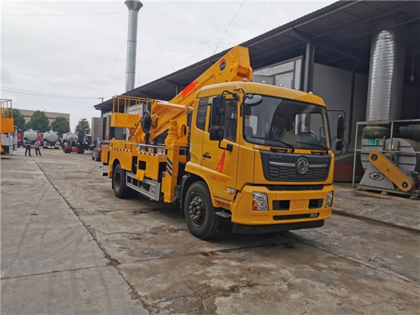 國六東風天錦34米高空作業(yè)車